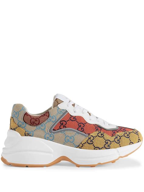 gucci fall sneakers|farfetch gucci sneakers for women.